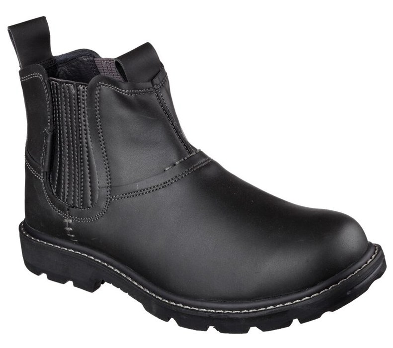 Skechers Blaine - Orsen - Mens Boots Black [AU-RN7136]